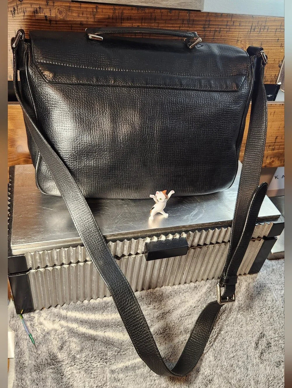 Bally Laptop Bag - Italian Leather Briefcase